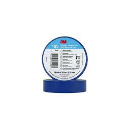 Ruban Adhésif Temflex™ 165 PVC 19mm x 20m 3M 7100184800 Bleu - Bleu
