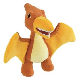 Les Jeminosaures Ptéranodon Peluche sonores et lumineuses orange 25cm