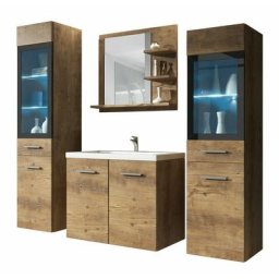 Ensemble de salle de bain Sarasota 141, Châtaigne - Châtaigne