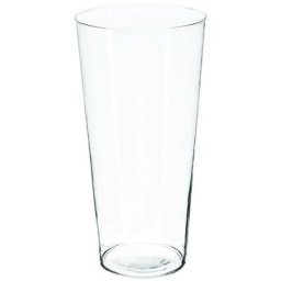 Vase conique transparent H30 Atmosphera créateur d'intérieur - Transparent