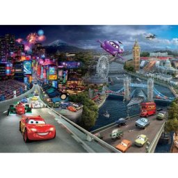 Poster Géant xxl Disney Cars 2 - intissé 360x270 cm