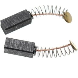 Vhbw - 2x Balais de charbon pour moteur électrique 14 x 6 x 6mm compatible avec Metabo STE350,