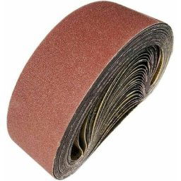12 pièces Bande abrasive 915X100MM. Bande abrasive en alumine Kit bande abrasive mixte