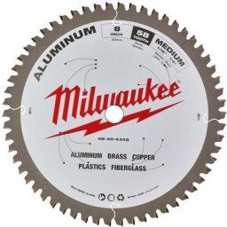 Lame de scie circulaire Milwaukee Spécial métal - 203x5/8x2.4x58 - 48404345