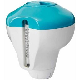 Diffuseur de chlore flottant avec thermomètre