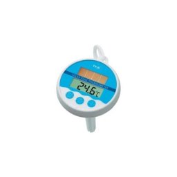 Thermomètre de piscine Tfa Dostmann Solar blanc