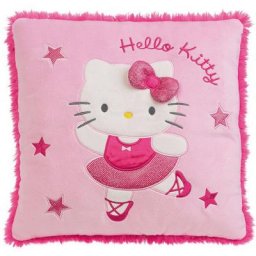 Cijep - Coussin Hello Kitty Danseuse couleur rose Hauteur : 32 cm