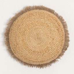 Coussin Rond en Jute (Ø40 cm) Puava SKLUM NATUREL - NATUREL