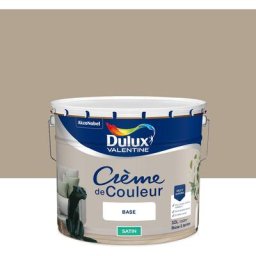 Peinture Crème De Couleur Satin Gazelle 10L Dulux Valentine Gazelle