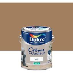 Peinture Crème De Couleur Satin Miel Ambré 5L Dulux Valentine Miel Ambré