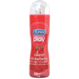 Top Gel Lubrifiant Stimulant Fraise Douce 50ml - Durex