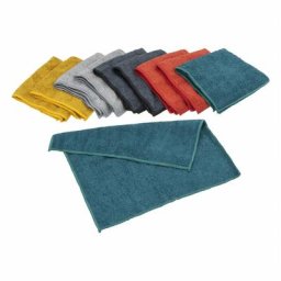 10 chiffons microfibre 30x 40 cm - 5 five simply smart - Multicolore