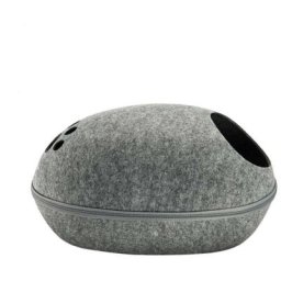 Lit pour animaux de compagnie en forme de coquille d'oeuf