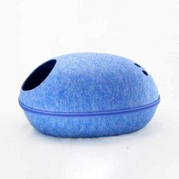 Lit pour animaux de compagnie en forme de coquille d'oeuf