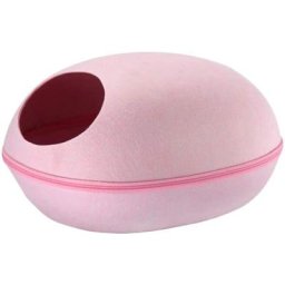 Lit pour animaux de compagnie en forme de coquille d'oeuf