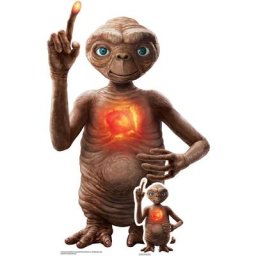 Figurine en carton taille réelle - e.t l'Extra-Terrestre -Téléphone Maison- - Edition 40ème