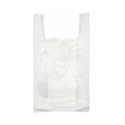 Kalembal - Sac alimentaire à Bretelles 300x600 mm (x1000 pcs) - Opaque - Blanc - Très Résistant