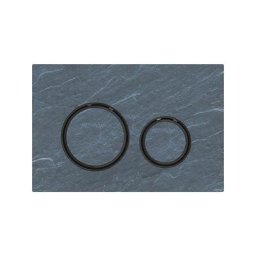 Geberit - Sigma21 plaque de commande avec chasse d'eau double pour toilettes/urinoirs 24,6x16,4cm
