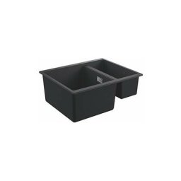 GROHE Evier composite K500 555 x 460 mm Noir Granite 31648AP0 (Import Allemagne)