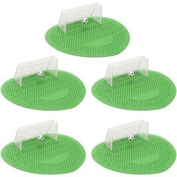 Écran d'urinoir Splash Pad Déodorant Football Nettoyant pour toilettes pour hommes Splash Guard