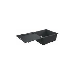 Evier composite avec égouttoir K500 1000 x 500 mm Noir Granite 31645AP0 (Import Allemagne) - Grohe