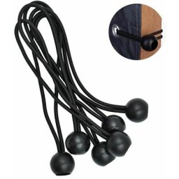 25PCS Tendeur Bâche Elastique, Professionnel Tensioner avec Boule, Attache Tendeurs en Caoutchouc