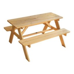 Table en Bois pour Pique-Nique
