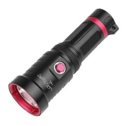 Torche de plongée, lampe de plongée sous-marine de 5000 lumens rechargeable, lampe de poche de