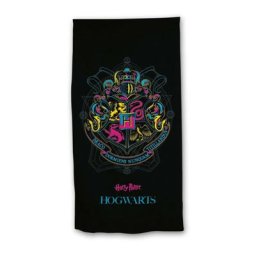 Serviette de plage - Harry Potter - Hogwarts - 70 cm x 140 cm
