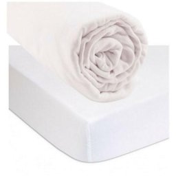 Draps housse 90x190 cm Coton Bio + Alèse Molleton