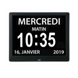 Horloge calendrier numérique One Piece 7 pouces avec date et heure, horloge Alzheimer pour parents,