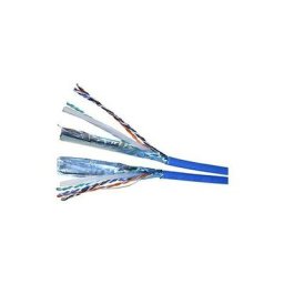 Draka - Câble réseau double ftp - Catégorie 6 - 2x4 paires lsoh