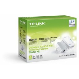 TL-WPA4220KIT Tp-link AV500 300Mbps 2-port Wireless Tp-link AV500 300Mbps 2-port Wireless Powerline