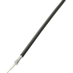 Câble coaxial RG58 TRU COMPONENTS RG-58 1567202 75 Ω 52 dB noir 100 m - noir