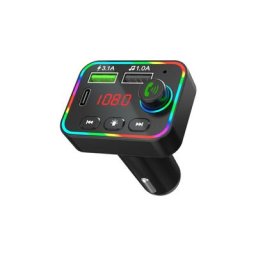 Transmetteur fm Bluetooth pour voiture, adaptateur de voiture Bluetooth, lecteur MP3, transmetteur