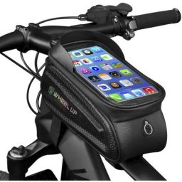 Sacoche de cadre de vélo - Sacoche de support de téléphone de vélo étanche, sacoches de vélo pour