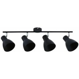 Spotlight Davy 4-Flammig Max. 4x20W E27 Noir sans ampoules