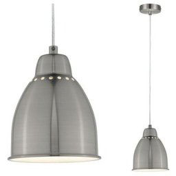 Paulmann - Suspension Neordic Hilla max 1x40W E27 Acier brossé 230V métal