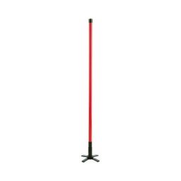 Silumen - Lampe Tube Néon sur Pied Unicolore 134cm - Rouge Rouge