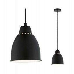 Paulmann - Suspension Neordic Hilla max 1x40W E27 Noir 230V Métal