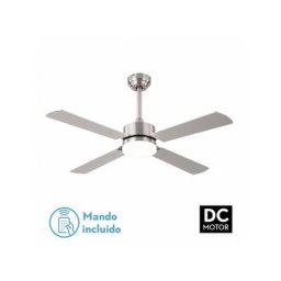 173591403 Ventilateur 18w Dc Hupe Nickel 4 Asp.6 Vel.107d Télécommande, mémoire et