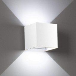 7W Led Applique murale chambre Moderne Interieur, Up and Down Design Réglable Lampe, Aluminium