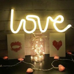 Néon Love Signs Light led Amour Art Décoratif Signe de Chapiteau - Décoration Murale / Décoration
