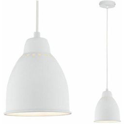 Suspension Neordic Hilla max 1x40W E27 Blanc 230V métal