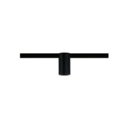 Paulmann - Spot individuel sur rail URail Ceiling Socket E27 - 20W max - Dimmable - Noir - Sans