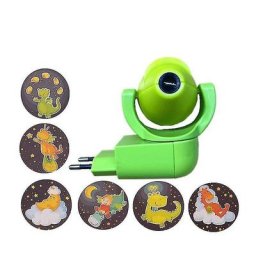 Toile lune Animal projecteur projecteur Led 6 Images capteur prise ue veilleuse pour enfants bébé