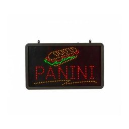 Enseigne lumineuse led intérieur panini - Multicolore