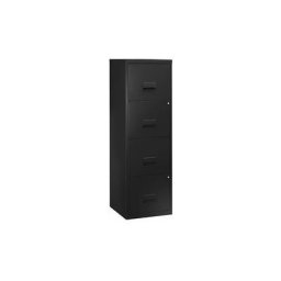 Classeur monobloc 4 tiroirs - noir - Noir