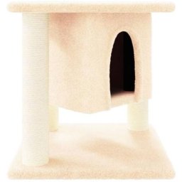 Vidaxl - Arbre à chat avec griffoirs en sisal Crème 37 cm Crème