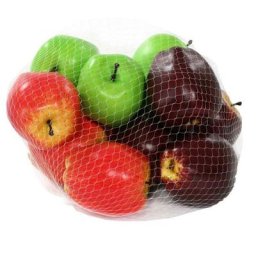Décoration artificielle de fruits pomme rétine assortie 12xh9x7